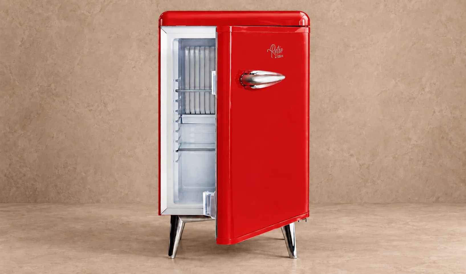 RETRO MİNİBAR KIRMIZI