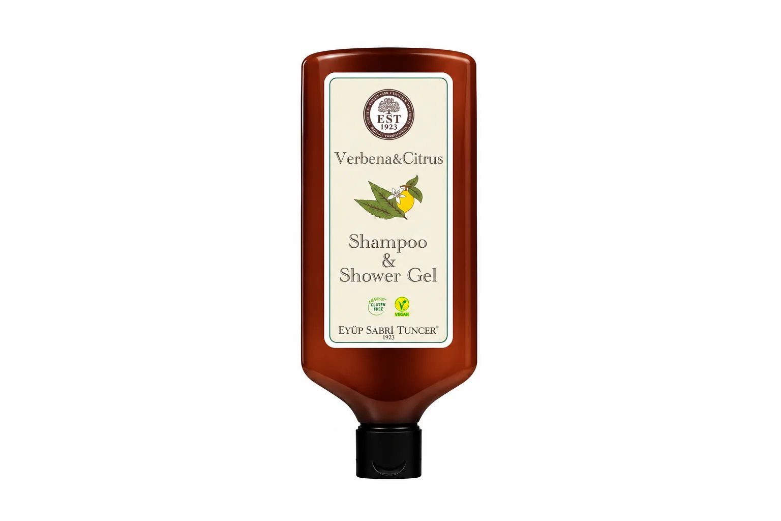 Doğal Zeytinyağlı Verbena & Citrus Şampuan & Duş Jeli 380 ml